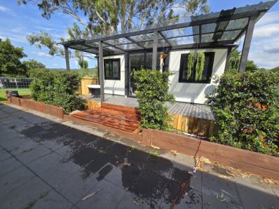 Custom-built deck and patio installation project